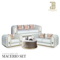 ราคา MACERIO SET luxurious Italian sofa โซฟาลัคชัวรี่ เซ็ต3-2-1ที่นั่ง รุ่น มาเซริโอ พร้อมโต๊ะกลาง (26853474852)