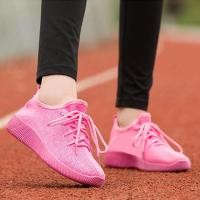 ราคา รองเท้า ลำลอง ผ้าใบ ผู้หญิง แฟชั่น ราคาถูกสวยๆ กันลื่น Sport Girl รุ่น PS-RosheOne/Pink-Pink (512504370)