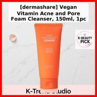 ราคา [dermashare] Vegan Vitamin Acne and Pore Foam Cleanser, 150ml, 1pc / Korean Acne Cleanser / Pore-Focused Formula by KTS (45310999269)