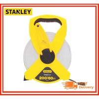 ราคา STANLEY เทปวัดที่สายไฟเบอร์กลาส แบบเปลือย 60 เมตร/200 ฟุต เทปกว้าง 12 มิล หน่วยนิ้ว&ซม. #34-794 (7665328366)