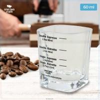 ราคา One Two Cups Espresso Shot Glass แก้วกาแฟถ้วย 60ml - MD20 (46156201777)