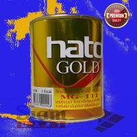 ราคา Hato Gold สีทองอะครีลิค สีน้ำมัน สีทาพระ ทาอัลลอย สีทาเก้าอี้หลุยส์ สีทองอเมริกา MG-111 ขนาด 1 ปอนด์ (0.3 ลิตร) (1822369172)