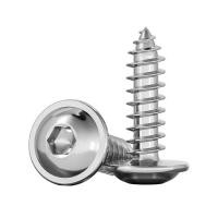 ราคา 304 Stainless Steel Round Head Hexagon Agon Tap Screw with Collar Mushroom Umbrella Wood Screw (51252005934)