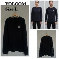 ราคา VOLCOM เสื้อยืดตัวยาวมือสองของแท้ (57159326822)