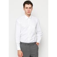ราคา KEMEJA VAN HEUSEN เสื้อเชิ้ตแขนยาวสีขาวผู้ชาย - U-XJL201-N1 (3011727116)