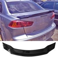 ราคา สปอยเลอร์สําหรับ Mitsubishi Lancer EX Evo ปีกด้านหลัง 2008 ถึง 2015 สีดําไฟท้ายรถ Fin อุปกรณ์เสริมติดตั้งง่ายอะไหล่รถยนต์ตกแต่งรถ (57209272456)