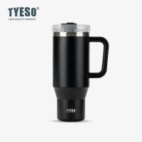 ราคา C Tyeso 00/1200Ml Tumbler Bottle Stainless Steel Car Mug With Handle Straw Thermal Iced Travel Vacu (51911045221)