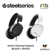 ราคา HEADSET (หูฟัง) SteelSeries Arctis 3 Gaming Headset (Black/White) ของใหม่ประกัน 1 ปี (17042030642)
