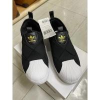 ราคา รองเท้าผ้าใบAdidas SuperstarSlipOnของแท้มือ2 (24500692582)