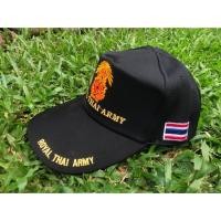 ราคา หมวกแก๊ปสีดำ หมวกแก๊ปทหารบก ทบ (3435106913)