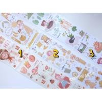 ราคา ✅ 37 เทปตกแต่งการ์ตูน น่ารัก MASKING TAPE ลายการ์ตูน น่ารัก เหมาะกับงานตกแต่ง DIY (4432366947)