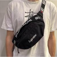 ราคา (010402) กระเป๋าคาดอก Supreme Waist bag SS18 (50658077586)