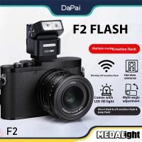 ราคา MEDALIGHT F2 Mini Compact Wireless Flash Trigger Receiver 4 Power Standard Hotshoe 6200K MVP CAMERA (42304333044)