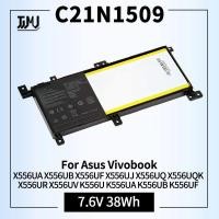 ราคา C21N1509 Laptop Battery Replacement for Asus Vivobook X556UA X556UB X556UF X556UJ X556UQ X556UQK X556UR X556UV K556U K55 (28180969347)