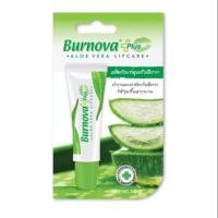 ราคา Burnova Plus Lip Care aloe vara เบอร์นโนว่า พลัส ลิป แคร์ อโลเวลา (6507273186)