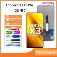 ราคา จอแสดงผล smhdmy สําหรับ Poco X3 X3 Pro X3 NFC เปลี่ยนหน้าจอสัมผัส LCD (57155958032)