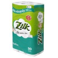 ราคา Silk Cotton Tissue Paper Pack 30 Rolls ซิลค์ คอตตอน กระดาษทิชชู แพ็ค 30 ม้วน เครื่องใช้ในบ้าน กระดาษชำระ (12894330282)