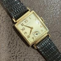 ราคา Hamilton sub-second 14k gold field ไขลานโบราณวินเทจ มือสองแท้ (54709640426)