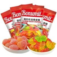 ราคา Bao Numi Gummy Sour Sand Color Worm Gummy Candy Marshmallow Caterpillar QQ Candy 80g ของว่างสบายๆ Candy (44810819050)