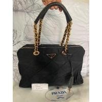 ราคา Prada nylon speedy black Sz 35cm (แท้มือสอง) (27618110151)