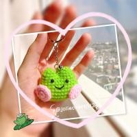ราคา พวงกุญแจไหมพรม ห้อยกระเป๋า รถกบแก้มสีชมพูสวย (45404942960)