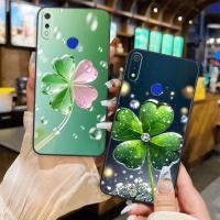ราคา เคส เรียลมี 3 / เรียลมี 3 มือโปร ลายโคลเวอร์สี่แฉกนําโชค ทนทานและสวยงามราคาถูก (45760463425)
