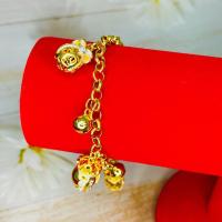 ราคา สร้อยข้อมือถุงเงินถุงทอง+กระดิ่ง (16949865254)