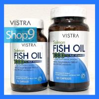 ราคา แท้ 03/2029 SALMON FISH OIL น้ำมันปลา แซลมอน (75'S) //VISTRA SALMON FISH OIL (100'S) (19016342241)