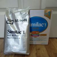 ราคา (ถุงเติม 650 กรัม) similac 1 NVE AI-Q plus นม ซิมิแลค 1 expired 01/05/2021 (4762300184)
