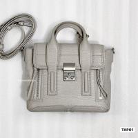ราคา TAP01 PhillipLim Mini สีfeather อะไหล่เงิน ปี20 (24380556140)