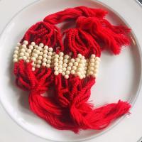 ราคา ด้ายแดงครูบาบุญชุ่ม สร้อยข้อมือเสริมโชคลาภ เสริมบารมี สายสิญจน์ด้ายแดง สร้อยข้อมือสายสิญจน์ ผ่านพิธีแล้วทุกเส้น (13870092162)