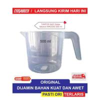 ราคา ถ้วยตวงพลาสติกใสขนาด 500 มล. กันแตก วัสดุคุณภาพหนา (41030584891)