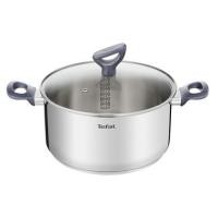 ราคา Tefal Daily Cook หม้อ 2 หู พร้อมฝาแก้ว ขนาด 24 ซม. รุ่น G7124614