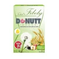 ราคา Donutt โดนัทท์ โทเทิล ไฟบีลี่ พลัส โพรไบโอติกส์ รสน้ำผึ้งมะนาว 3 ซอง (46703925750)