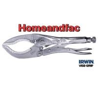 ราคา IRWIN VISE-GRIP คีมล็อคปากกว้าง ปากโค้ง 12LC 12” VISE GRIP จับท่อกลม (6030430065)