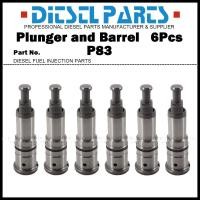 ราคา ลูกสูบ P83 Plunger และชุดประกอบถัง 6 ชิ้น 134151-0120 สําหรับ ISUZU Giga 6WA1 6WF1 6WG1 / Hino Profia EK100 EK200 EP100-TI (48310715090)