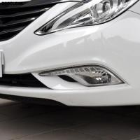 ราคา For Hyundai Sonata 8th 2013 2014 2015 2PC LED DRL Daytime Running Light Daylight With Car Front Bum (43477868870)