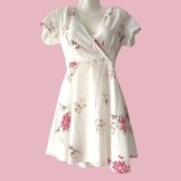 ราคา PRELOVED FLORAL PRINT DRESS WITH SLEEVES (29100070978)