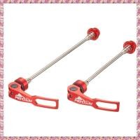 ราคา จักรยานเสือภูเขา Quick Release Skewer Levers อุปกรณ์เสริมสำหรับดุมจักรยานสีแดง (48355736070)