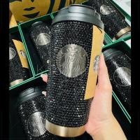 ราคา ✅ ขายดี แก้วสตาร์บัค ครบรอบ 25 ปี Starbucks SS 25th Anniversary Rhinestone Tumbler 473ml NEW (28355861344)