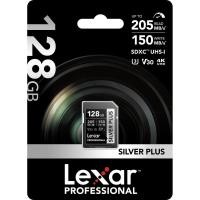 ราคา Lexar Professional Silver Plus UHS-I U3 128GB การ์ดหน่วยความจํา SD (41722511101)