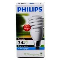 ราคา [สินค้าส่งด่วน] PHILIPS หลอดประหยัดไฟTORNADO 24W.คูลเดย์ PHILIPS TORNADO 24W.CDL (55361273363)