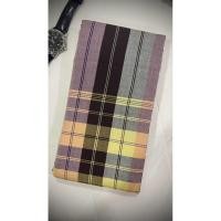 ราคา ผ้าขาวม้าผ้าฝ้าย100% ผ้าหมักโคลน สีส้ม 1 ผืน ขนาด 100x200 ซม. (13335709508)