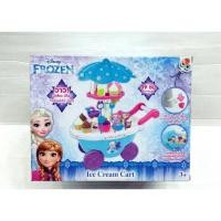 ราคา ชุดของเล่นไอติม รถเข็นไอศครีม ขนม frozen เจ้าหญิง เอลซ่า แอนนา โฟรเซน Icecream Sweets Cart Table Toy Frozen Princess (5334886257)