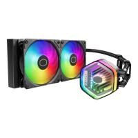 ราคา COOLER MASTER MASTERLIQUID 240 ATMOS ARGB CPU LIQUID COOLER (24006560653)