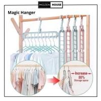 ราคา GANTUNGAN Magic Hanger ไม้แขวนเสื้อ 9in1 อเนกประสงค์มัลติฟังก์ชั่นซักรีดราวตากผ้า (45509600143)