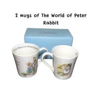 ราคา 2 x Peter Rabbit & Sisters Mugs แก้วกาแฟแก้วมัคปีเตอร์แรบบิทและน้องๆ ใหม่พร้อมกล่อง (24305881282)