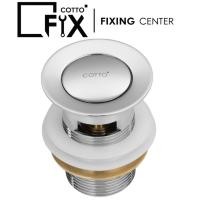 ราคา COTTO รุ่น CT6702(HM) สะดืออ่างล้างหน้าแบบกด (มีรูน้ำล้น) (55411007792)