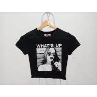 ราคา เสื้อครอปแฟชั่นสีดำ (23587995692)