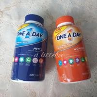 ราคา One A Day Women's/Men's Complete Multivitaminวิตามินรวมสำหรับผู้หญิงและผู้ชาย บรรจุ 300 เม็ด (12726091430)
